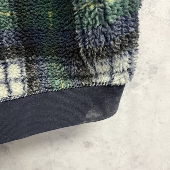 J Crew Fleece Jacket Nordic Sherpa Zip Up Sweater Hiking Outdoor XL 26x29 - Picture 6 of 12